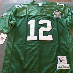 Brand NEW Randall Cunningham #12 Philadelphia Eagles Jersey Size Men's XL